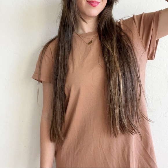 Bohme T-Shirt Dress Brown - Picture 1 of 8